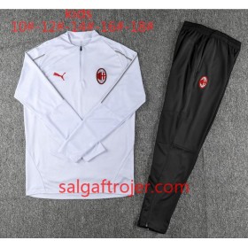 AC Milan Børn Sweatshirt Dragt Hvid 2018-2019